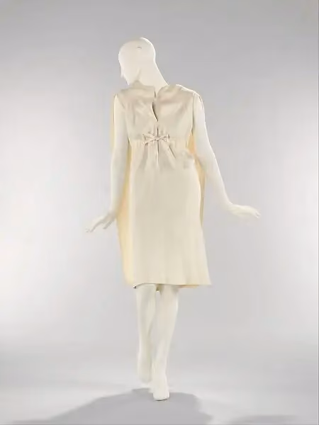 Linen day dress — Cristóbal Balenciaga, spring/summer 1958
