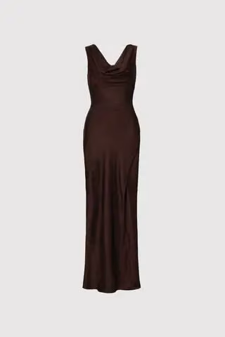 Cameron dress in Java brown — Celine Aagaard, Date not documented