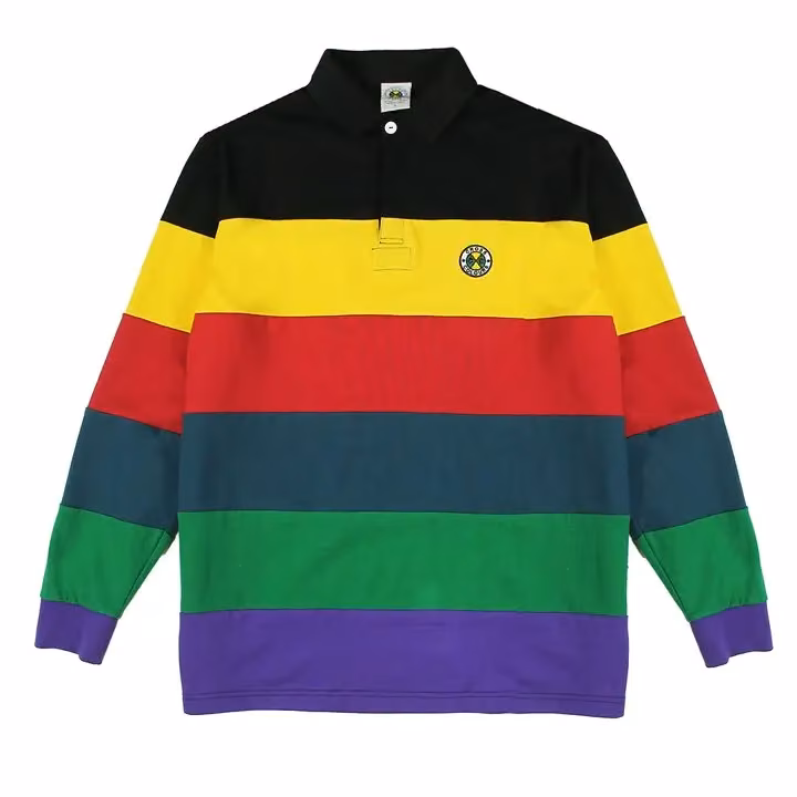 Retro Stripe Rugby Shirt — Carl Jones and T.J. Walker, Date not stated