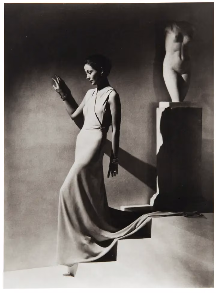Toto Koopman evening gown — Augusta Bernard, Photographed 1935
