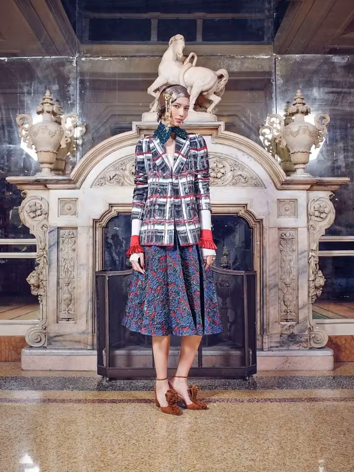 Rossella Jardini — Look 6 — Rossella Jardini, Fall 2016 Ready-to-Wear