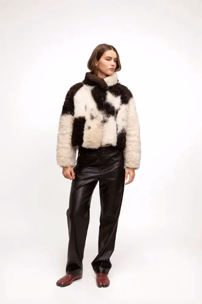 Massi Shearling coat — Guðrun Ludvig, Date not documented