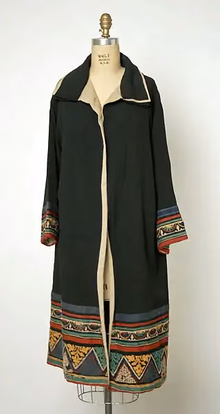 Coat — Jenny Sacerdote, ca. 1926