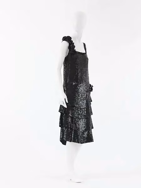Paillette evening dress — Gabrielle Chanel, 1925