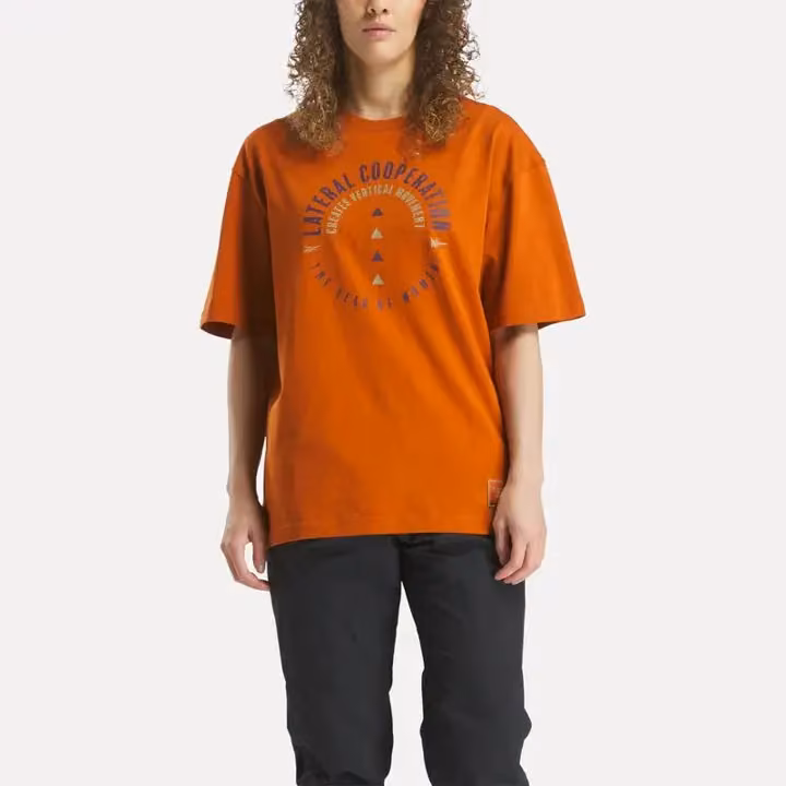 Reebok × Walker Wear graphic tee — April Walker, Date not stated