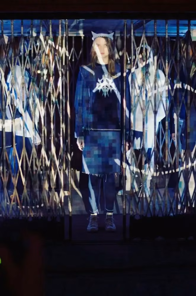 Dark graphic ensemble — Sasu Kauppi, Autumn/Winter 2013