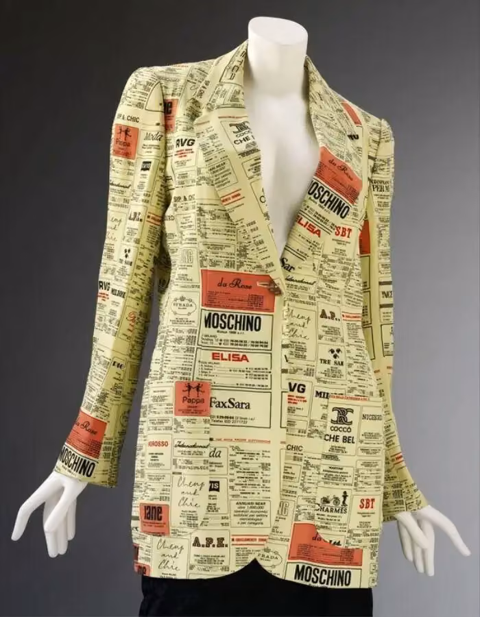 Jacket — Franco Moschino, ca. 1990