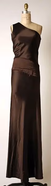 Evening dress — Calvin Klein, fall/winter 1996–97
