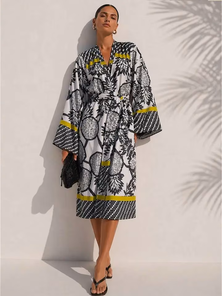 Awa Ben Kimono - Ananas Yellow — Diarra Bousso, Date not documented