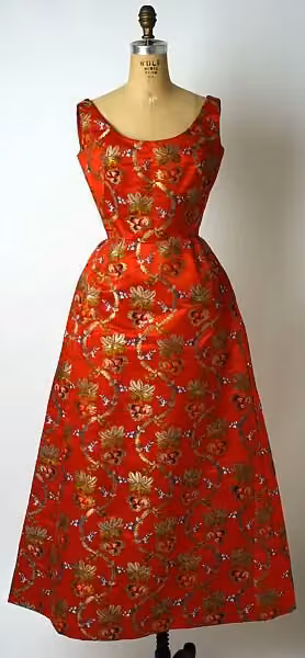 Evening dress — Adele Simpson, 1964–1966