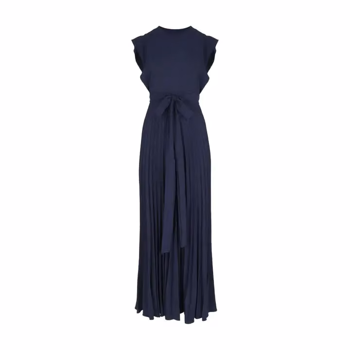 Navy blue Mangas Bies dress — Benito Santos, Date not documented