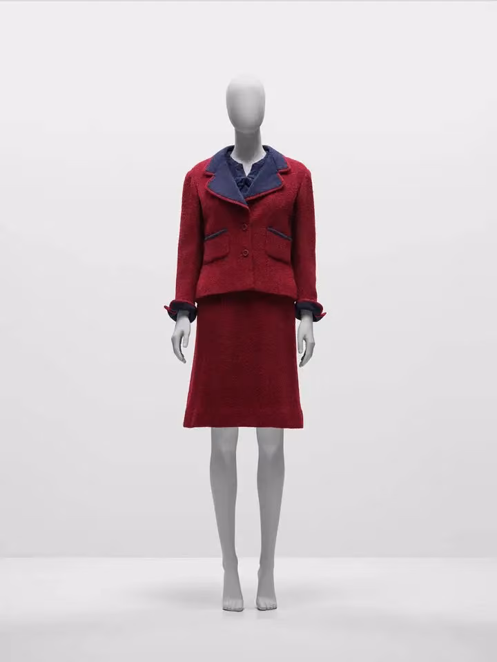 Skirt suit — Gabrielle Chanel, ca. 1956