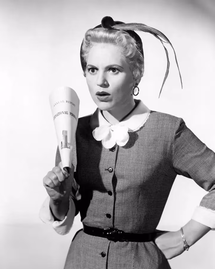 Judy Holliday in The Solid Gold Cadillac — Jean Louis, 1956