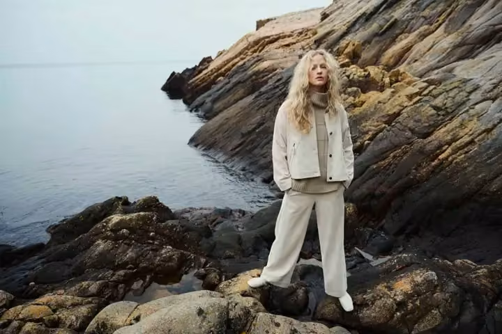 Cream jacket and trousers — Bitte Kai Rand, Date not documented