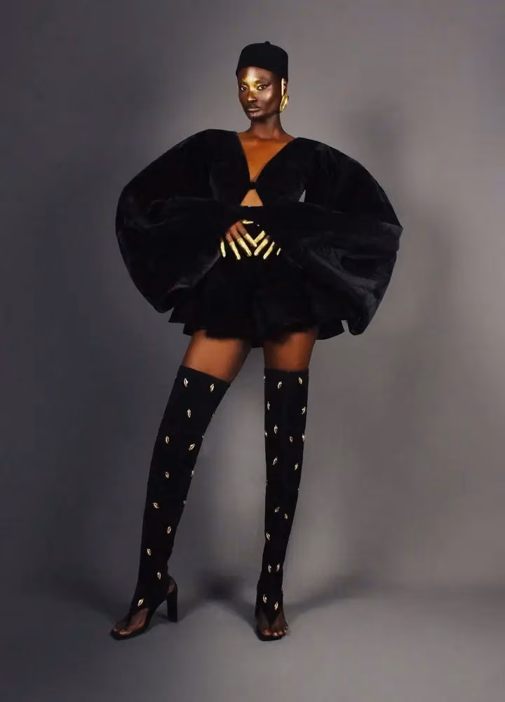 Tongoro — Malu playsuit — Sarah Diouf, Date not documented