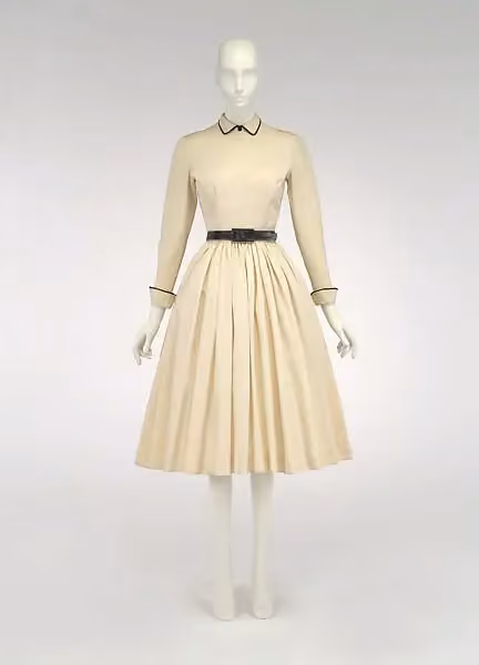 Dress — Anne Fogarty, holiday 1950–51