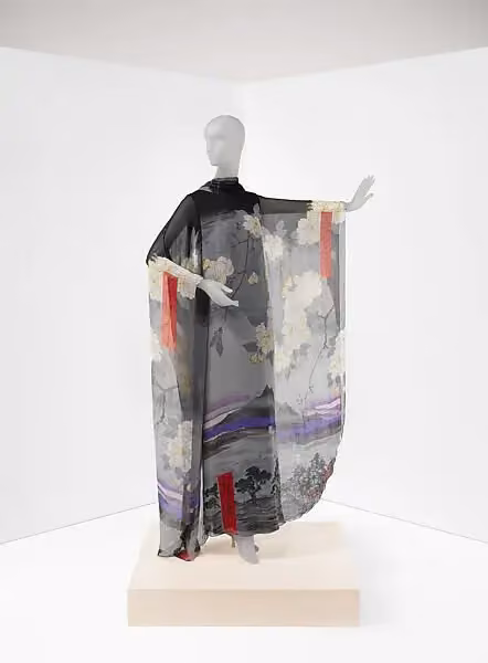 Evening dress — Hanae Mori, fall/winter 1974–75