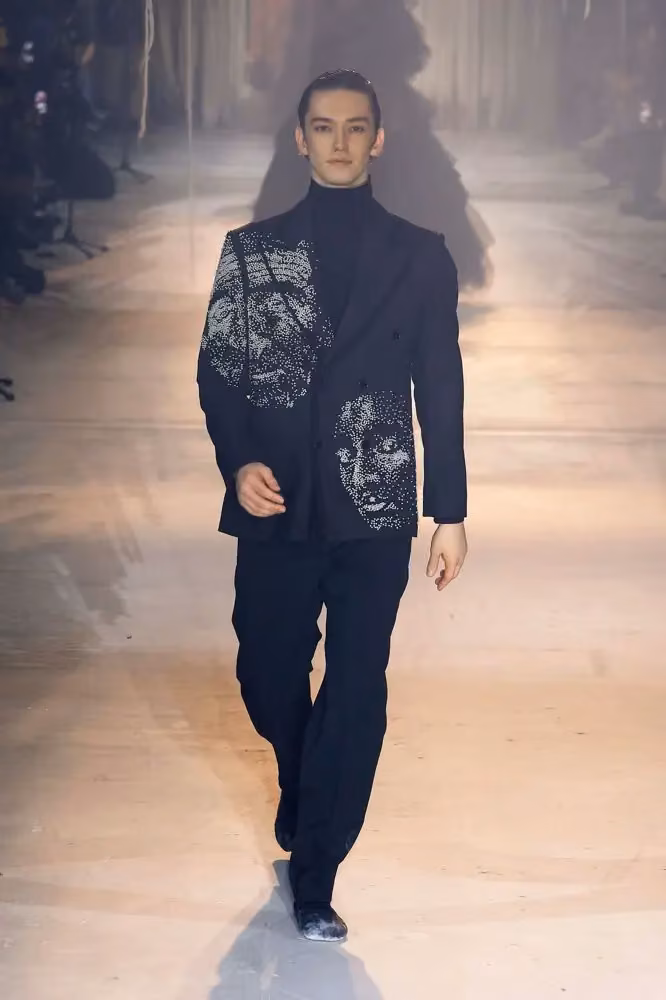 KidSuper — Look 1 — Colm Dillane, Fall 2024 Menswear