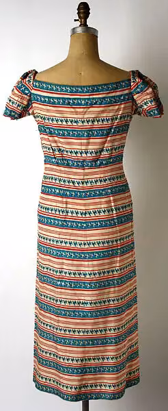 Summer dress for Hattie Carnegie — Pauline de Rothschild, Summer 1946