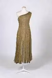Asymmetric layered chiffon dress — Guy Paulin, Spring/Summer 1989