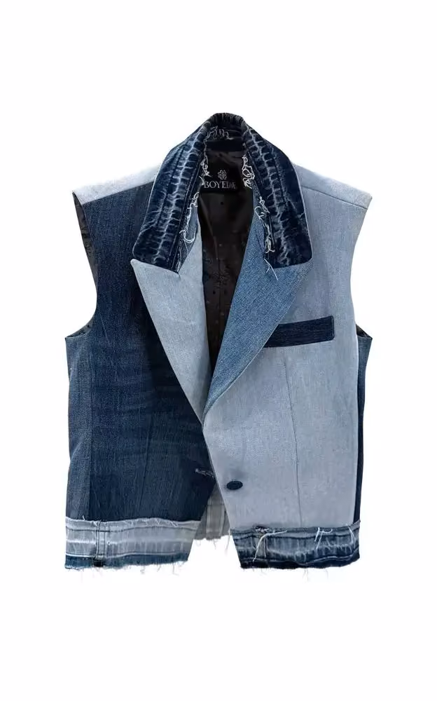 Odeneho cropped sleeveless jacket — David Kusi Boye-Doe, Date not stated