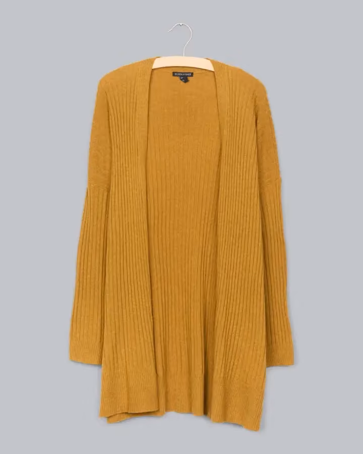 Italian Cashmere Cardigan — Eileen Fisher, Date not stated