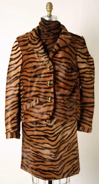 Tiger-pattern ensemble — Rudi Gernreich, 1967