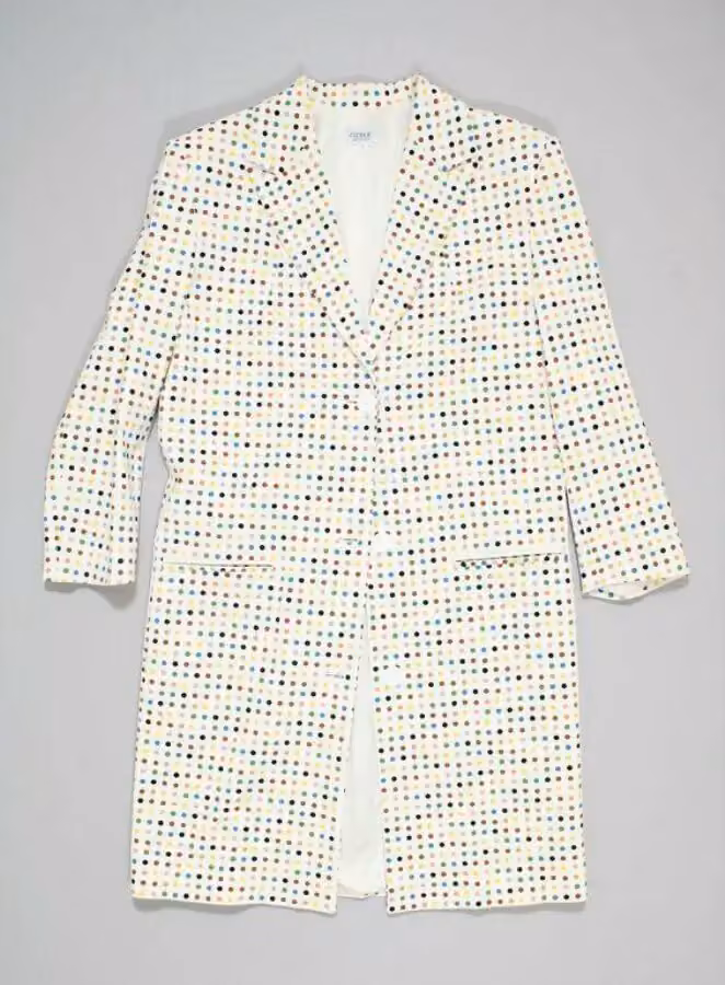 Coat from a trouser suit — Rifat Özbek, Spring/Summer 1996