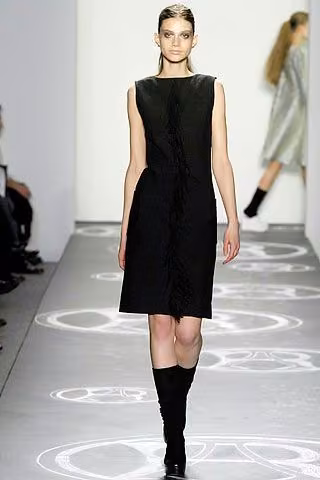 Black sleeveless dress by Alice Roi, Fall 2007 Ready-to-Wear.