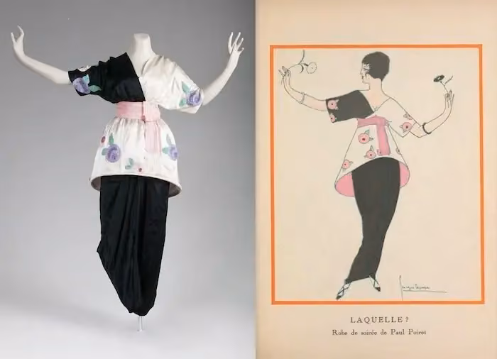Sorbet evening gown — Paul Poiret, 1913
