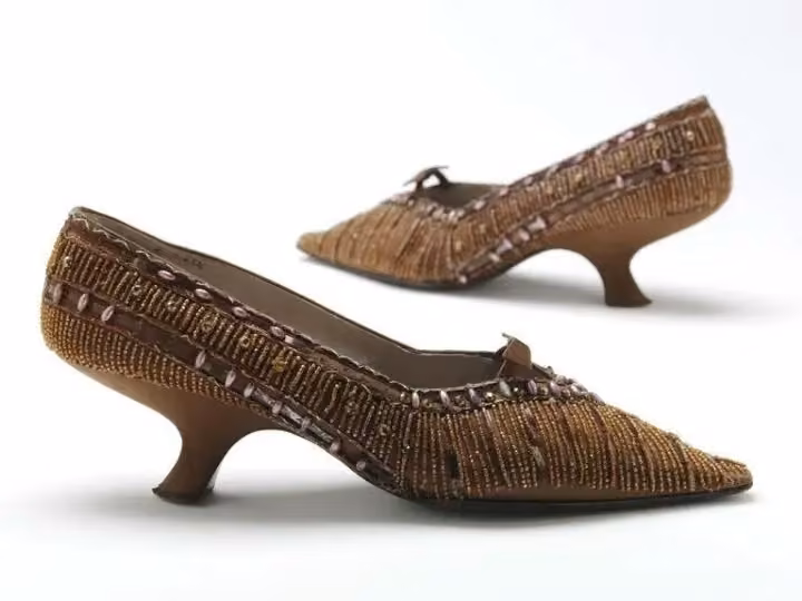 Pair of evening shoes — Roger Vivier, ca. 1962
