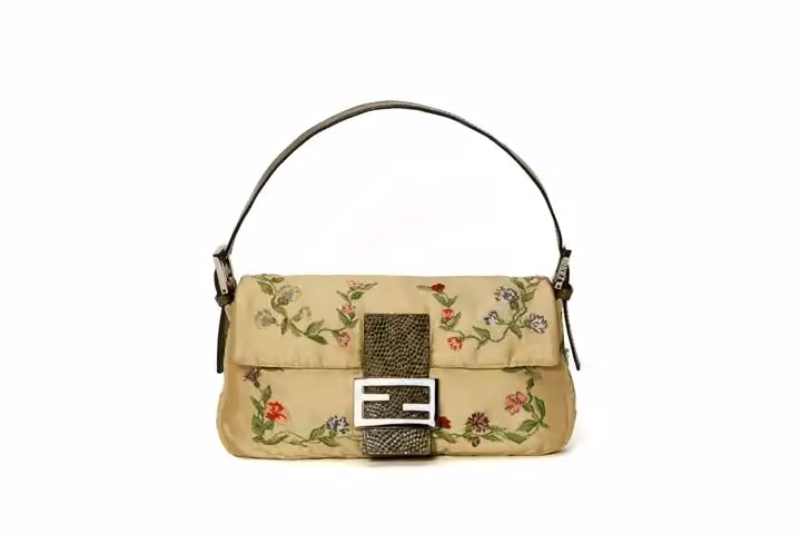 “Heavenly Spring” Baguette — Silvia Venturini Fendi, spring/summer 1999
