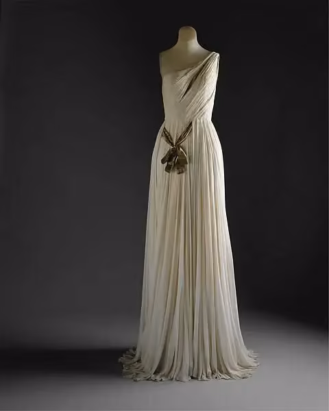 Evening dress — Madame Grès, fall/winter 1954–55