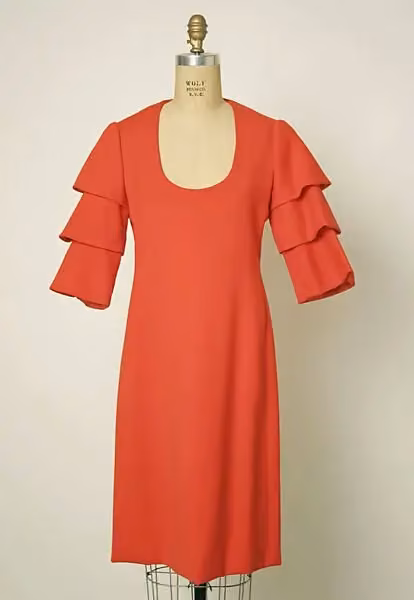 Dress — Donald Brooks, mid-1970s