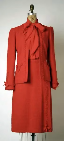 Suit — Adolfo, spring/summer 1981