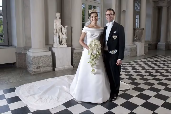 Crown Princess Victoria’s wedding gown — Pär Engsheden, 2010