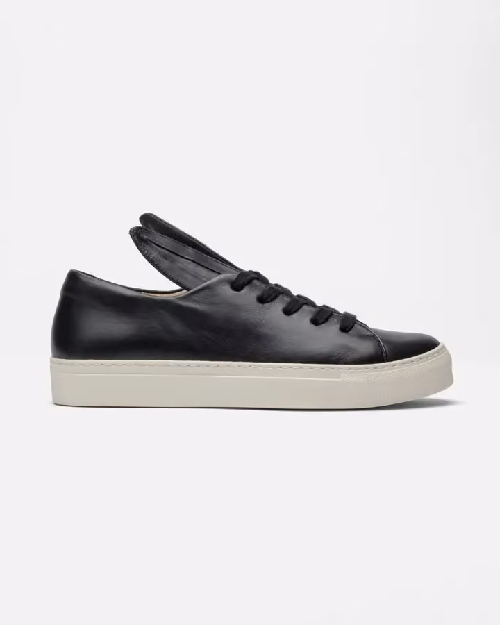 All Ears black leather shoes — Minna Parikka, Date not documented
