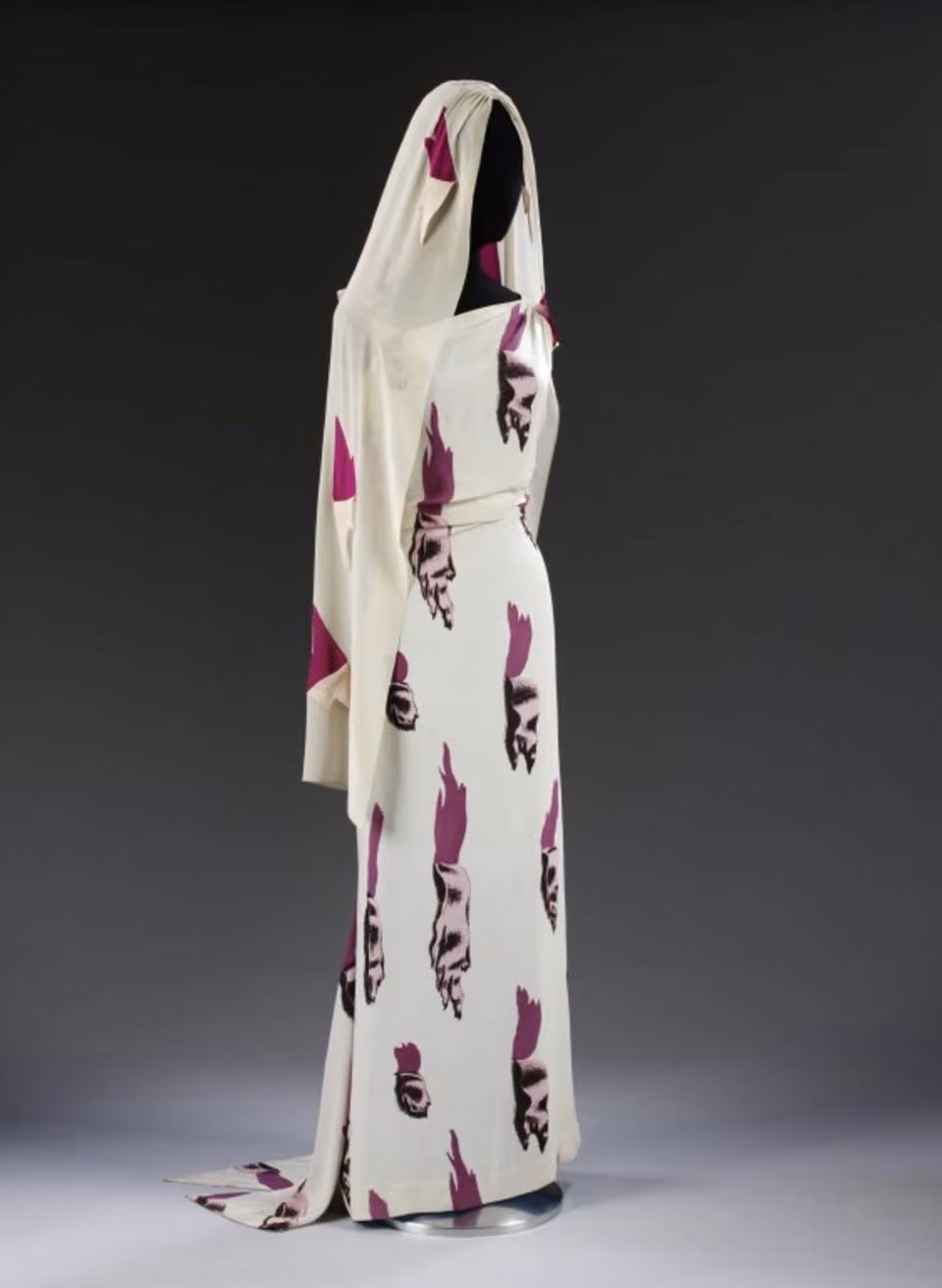 The Tears Dress, Schiaparelli, February 1938