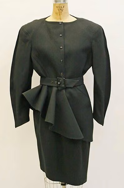 Suit, Mugler, 1986